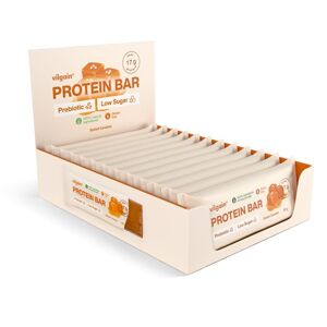 Vilgain Prebiotic Protein Bar Low Sugar –  12× slaný karamel 55 g