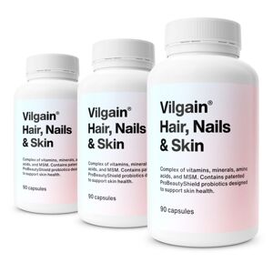 Vilgain Hair, Nails & Skin –  3× 90 kapsúl