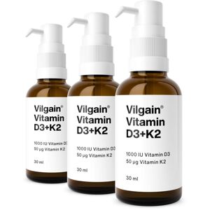 Vilgain Vitamín D3+K2 –  3× 30 ml