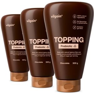 Vilgain Prebiotic Topping –  3× čokoláda 300 g