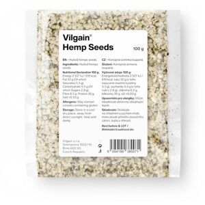 Vilgain Konopné semienka –  3× 100 g