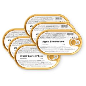 Vilgain Filety z lososa vo vlastnej šťave –  6× 170 g