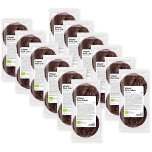 Vilgain Ryžové chlebíčky BIO –  12× horká čokoláda 100 g