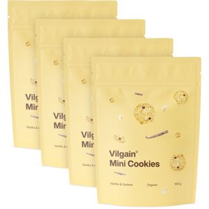 Vilgain Mini Cookies BIO –  4× kešu a vanilka 100 g