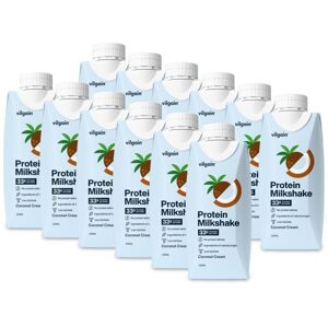 Vilgain Protein Milkshake –  12× kokosový krém 330 ml