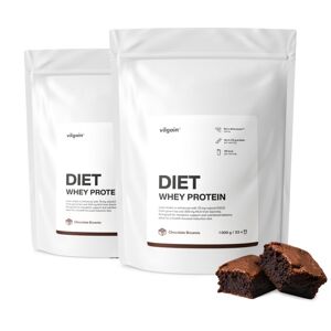 Vilgain Diet Whey –  2× čokoládové brownie 1000 g