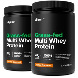 Vilgain Grass-Fed Multi Whey Protein –  2× slaný karamel 900 g