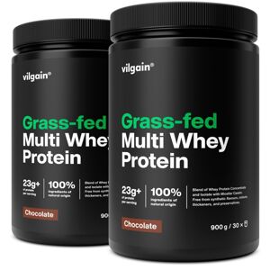 Vilgain Grass-Fed Multi Whey Protein –  2× čokoláda 900 g