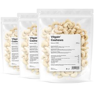 Vilgain Kešu orechy natural –  3× W180 500 g