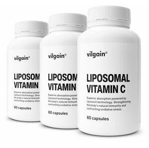 Vilgain Liposomálný vitamín C –  3× 60 kapsúl