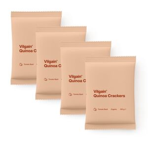 Vilgain Quinoa krekry BIO –  4× paradajka s bazalkou 100 g