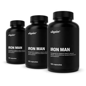 Vilgain Iron Man –  3× 120 kapsúl