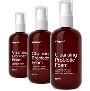 Vilgain Čistiaca pena na tvár s probiotíkami –  3× 180 ml
