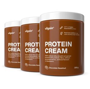 Vilgain Protein Cream –  3× čokoláda s lieskovými orechmi 300 g