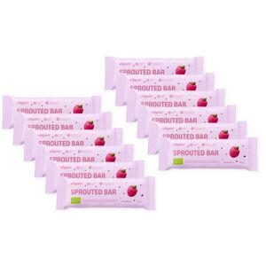Vilgain Sprouted Energy Bar –  12× malina 35 g