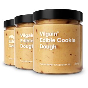 Vilgain Edible Cookie Dough –  3× arašidové maslo a čokopecičky 350 g