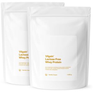 Vilgain Lactose Free Whey Protein –  2× Vanilkový krém 1 000 g