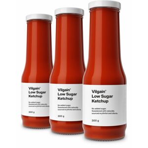 Vilgain Kečup s nízkym obsahom cukru –  3× jemný 300 g