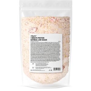 Vilgain Minútová proteínová ovsená kaša s nízkym obsahom cukru –  3× Jahoda s kokosom 400 g