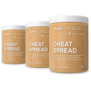 Vilgain Cheat Spread –  3× slaný karamel 300 g