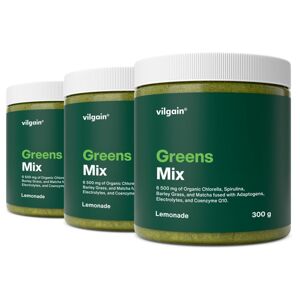 Vilgain Greens Mix –  3× limonáda 300 g
