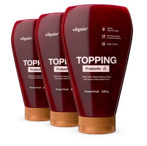 Vilgain Prebiotic Topping –  3× lesné ovocie 320 g