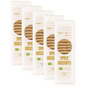 Vilgain Špaldové sušienky BIO –  5× kokos 100 g