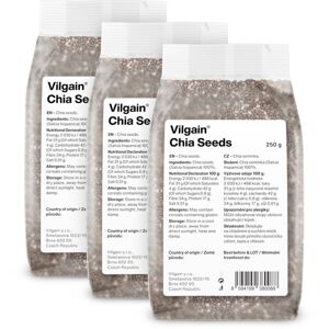 Vilgain Chia Seeds –  3× 250 g