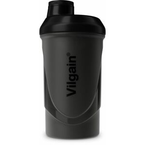 Vilgain Shaker – dymovo čierna/čierna 600 ml