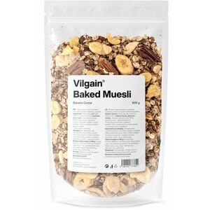 Vilgain Pečené müsli banán, kakao & škorica 600 g