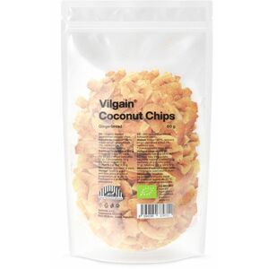 Vilgain Kokosové chipsy BIO – medovník 60 g