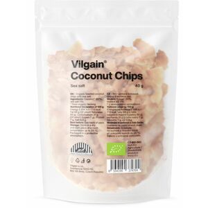 Vilgain Kokosové chipsy BIO – morská soľ 40 g