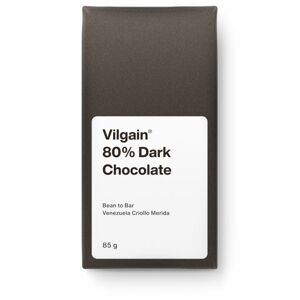 Vilgain Tabuľková čokoláda – 80 % tmavá čokoláda 85 g