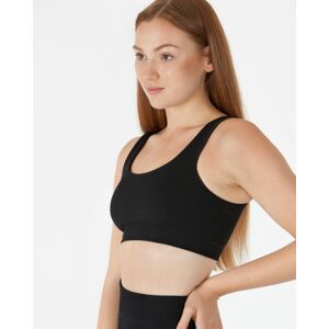 Vilgain Seamless Ribbed Bra – L/XL* black