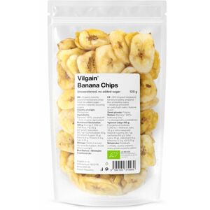 Vilgain Banánové chipsy nesladené 120 g