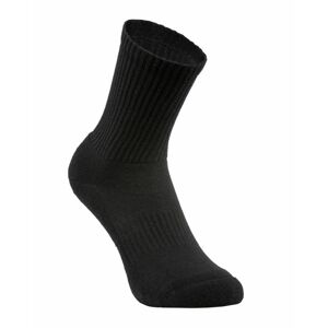 Vilgain Light Organic Crew Socks 35 - 38 3 páry black