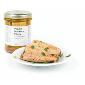 Vilgain Makrela filety v bio extra panenskom olivovom oleji 190 g