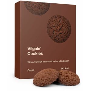 Vilgain Cookies BIO – kakao 135 g (4 x 2 sušienky)