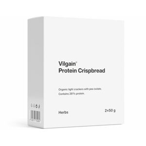 Vilgain Protein Crispbread BIO bylinky 100 g (2 x 50 g)