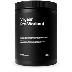 Vilgain Pre-workout 2.0 – červený pomaranč 450 g
