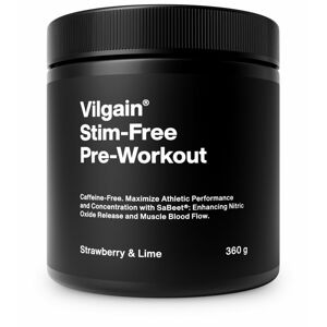 Vilgain Pre-Workout bez stimulantov 2.0 – jahoda/limetka 360 g