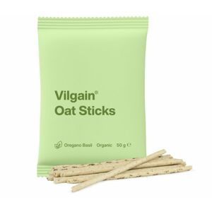 Vilgain Oat Sticks BIO oregano a bazalka 50 g