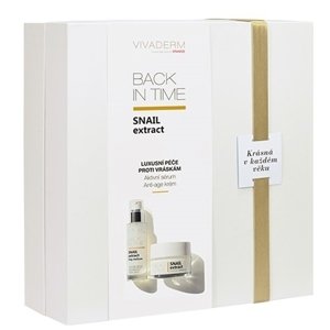 VIVADERM SNAIL EXTRACT Sada kozmetiky so slimačím extraktom pre suchú a dehydrovanú pleť