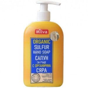 Milva Tekuté mydlo s organickou sírou 300ml