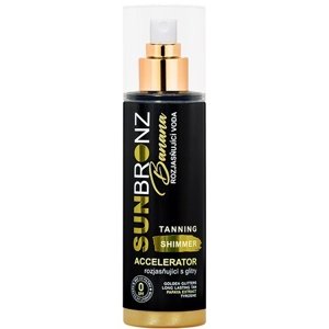 VIVACO SUN BRONZ Rozjasňujúca voda BANANA s trblietavým efektom 200ml
