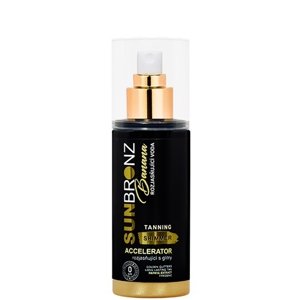 VIVACO SUN BRONZ Rozjasňujúca voda BANANA s trblietavým efektom 100ml