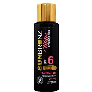 VIVACO SUN BRONZ Opaľovací olej SPF 6 MELON s trblietavým efektom 100ml
