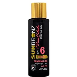 VIVACO SUN BRONZ Opaľovací olej SPF 6 PINA COLADA s trblietavým efektom 100ml