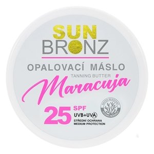 VIVACO SUN BRONZ Telové opaľovacie maslo SPF 25 MARACUJA 150ml