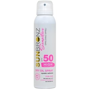 VIVACO SUN BRONZ SUCHÝ opaľovací OLEJ SPF 50 Sensitive 90ml